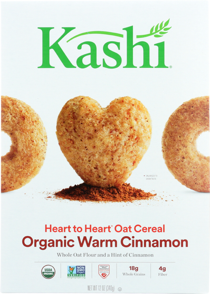 Kashi Heart To Heart Cereal Cinnamon 12Oz - 00018627703662