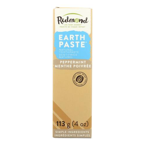 REDMOND: Earthpaste Natural Toothpaste Peppermint, 4 Oz - 0018788105282