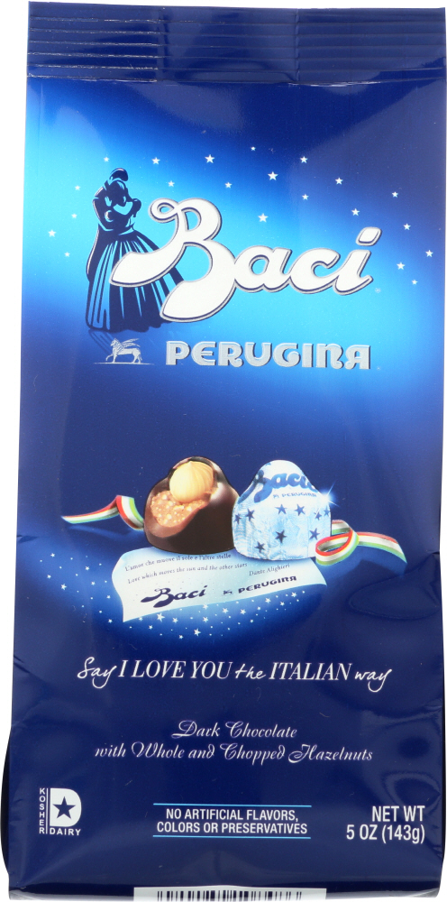 PERUGINA: Chocolate Baci Bag Hazelnut, 5 oz - 0020182108486