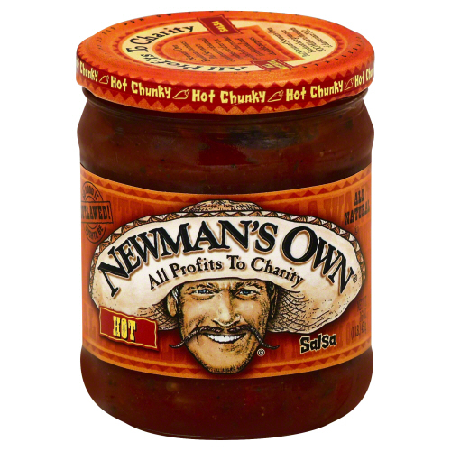 Newman'S Own, Hot Chunky Salsa, Hot - newmans