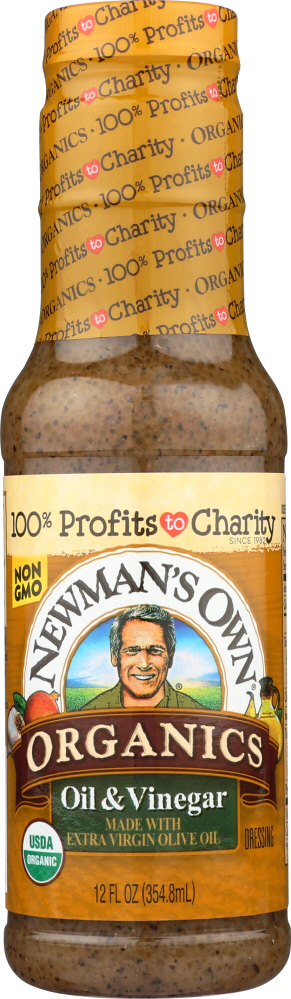 NEWMANS OWN: Olive Oil Vinegar Dressing, 12 oz - 0020662003706