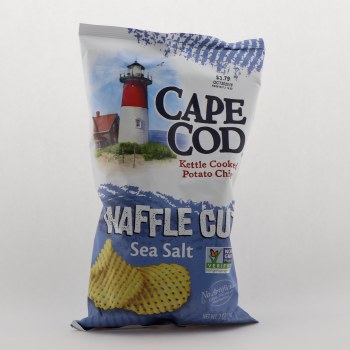 Cape cod, waffle cut potato chips, sea salt, sea salt - 0020685000256