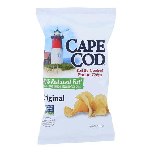 Cape Cod Potato Chips - Case Of 8 - 5 Oz - 020685084775