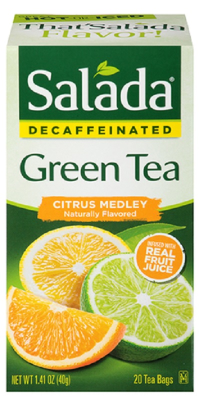 Citrus Medley Decaffeinated Green Tea Bags, Citrus Medley - 020700402171