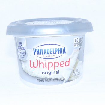 Whipped Cream Cheese Spread, Original - 0021000619849