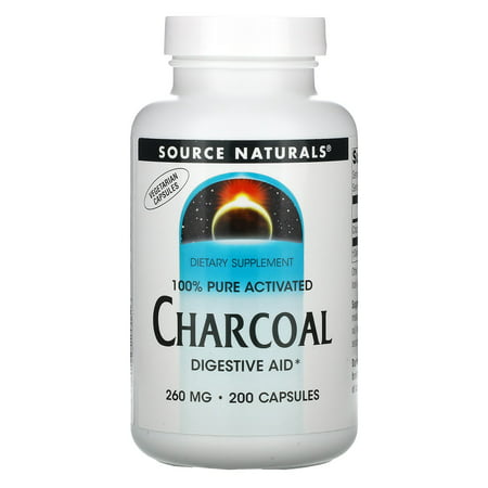Source Naturals Source Naturals Charcoal 200 ea - 021078001362