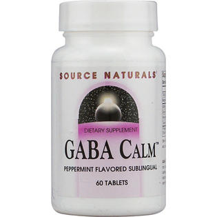 Source Naturals Gaba Calm Sublingual Tablets - 60 Ea - 021078002345