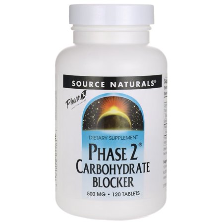 Source Naturals Source Naturals Phase 2 Carbohydrate Blocker 120 ea - 021078015611