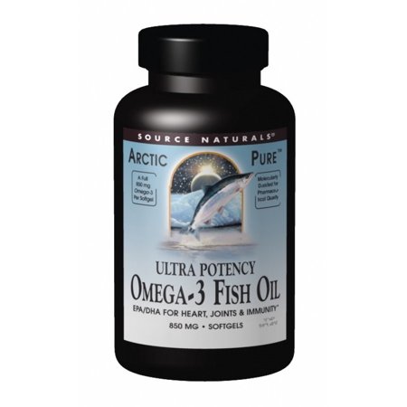 Source Naturals Arctic Pure Omega-3 Fish Oil 850mg 120 ea - 021078020172
