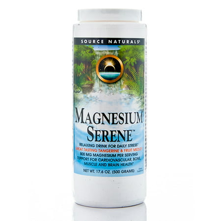 Source Naturals - Magnesium Serene Tangerine - 17.6 oz. - 021078022091
