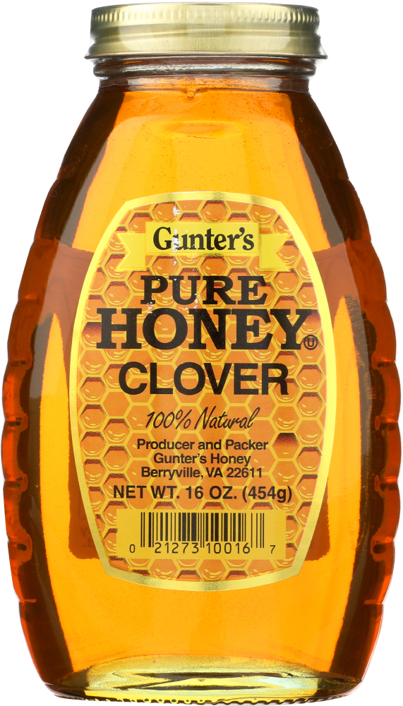 GUNTERS: Honey Clover, 16 oz - 0021273100167
