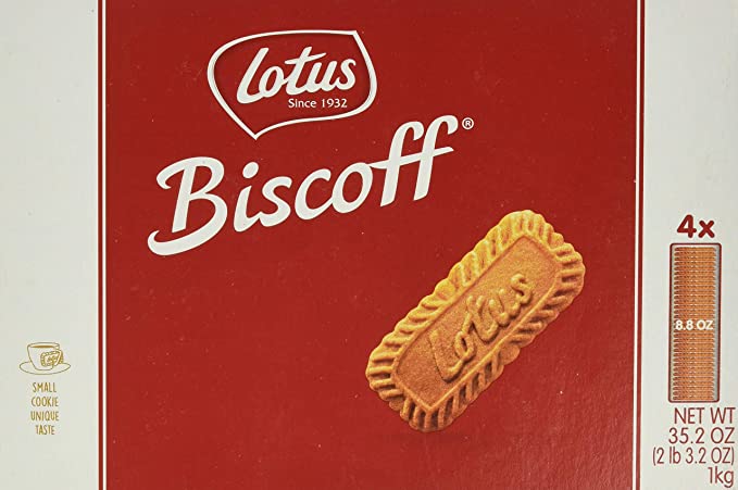 Lotus Biscoff Four Family Packs in One Box, 35.2 Ounce - 021788506102