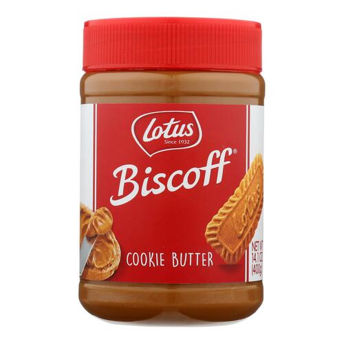 Biscoff Cookie Butter Spread - Peanut Butter Alternative - 13.4 Oz - Case Of 8 - 0021788506959