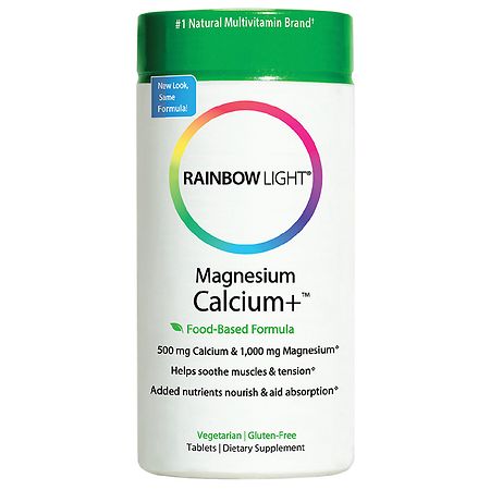 Rainbow Light Magnesium Calcium +? 90 Tab - 021888101016