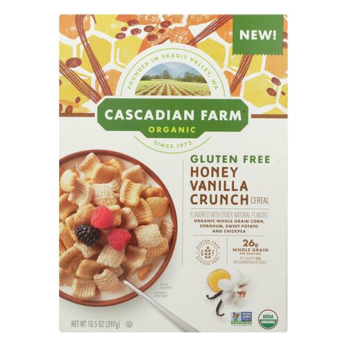 Cascadian Farm - Cereal Hny Vanilla Crunch - Case Of 12 - 10.5 Oz - cascadian