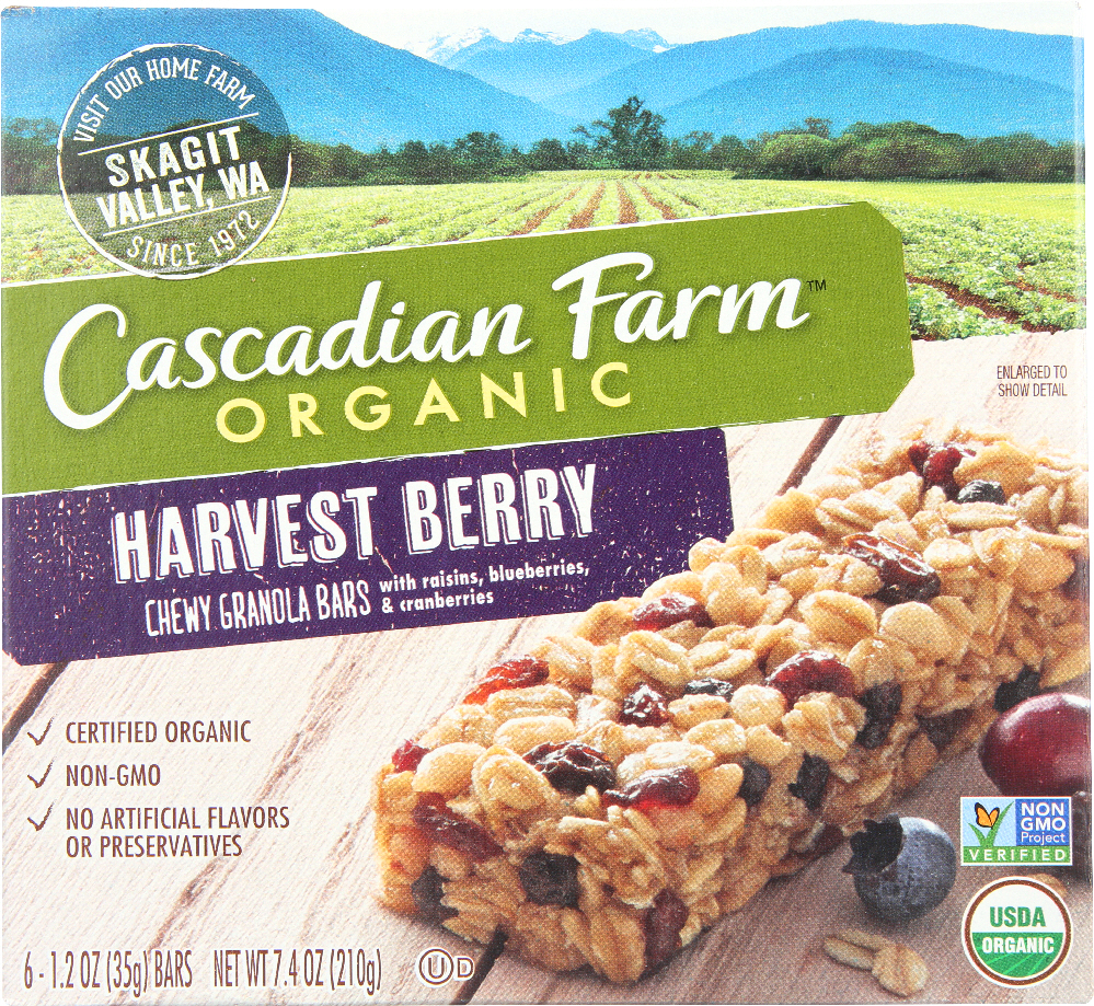 Harvest Berry Chewy Granola Bars, Harvest Berry - 021908134734