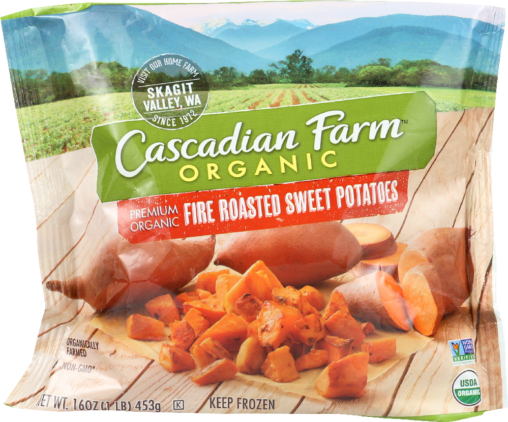 Organic Fire Roasted Sweet Potatoes - 021908422374
