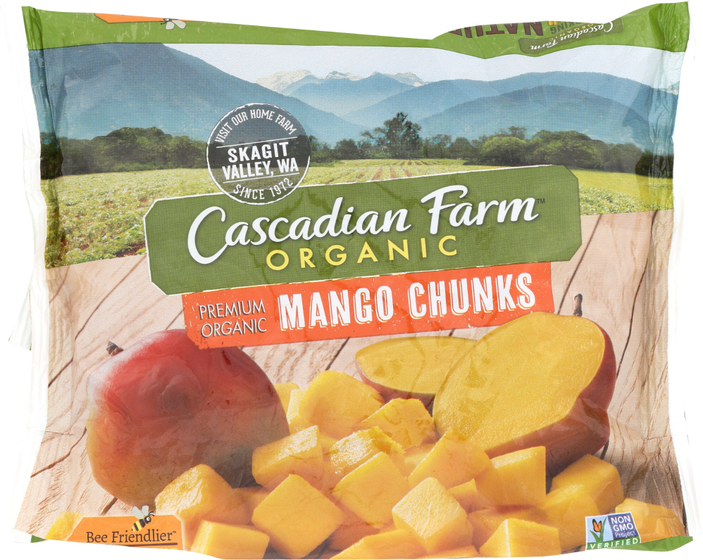 Cascadian Farm Premium Organic Mango Chunks - 00021908477954