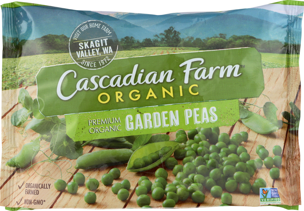 CASCADIAN FARM: Garden Peas, 16 oz - 0021908501406