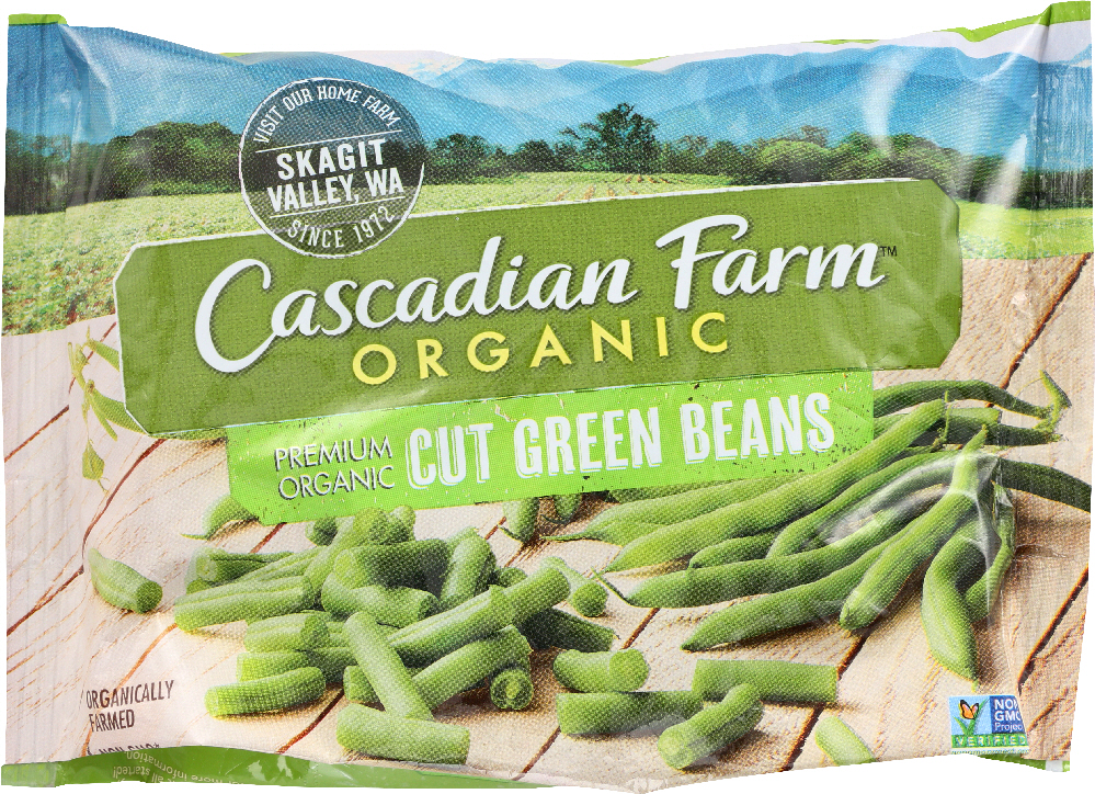 Premium Organic Cut Green Beans - 021908501451