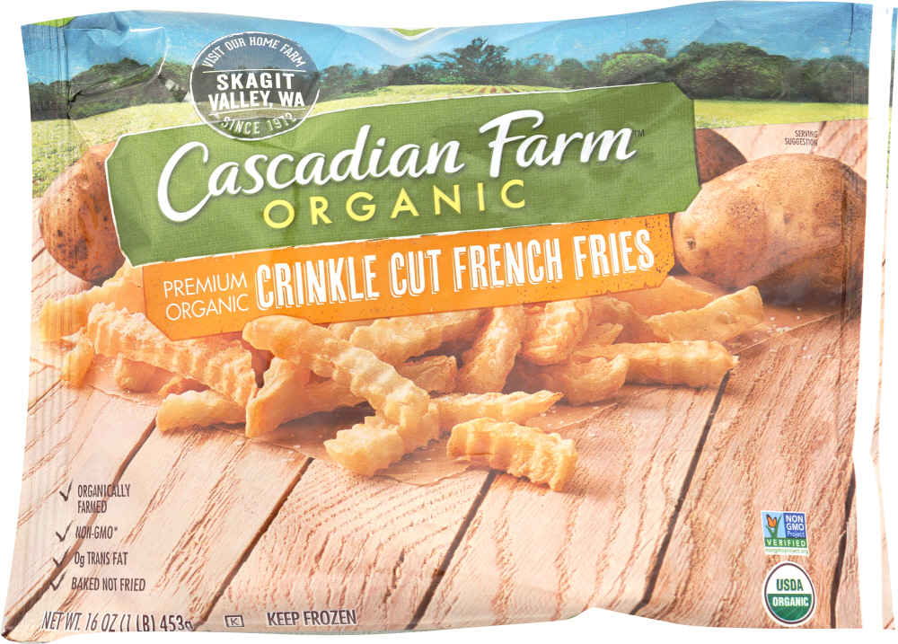 Cascadian Farm Premium Organic Crinkle Cut French Fries - 00021908501970