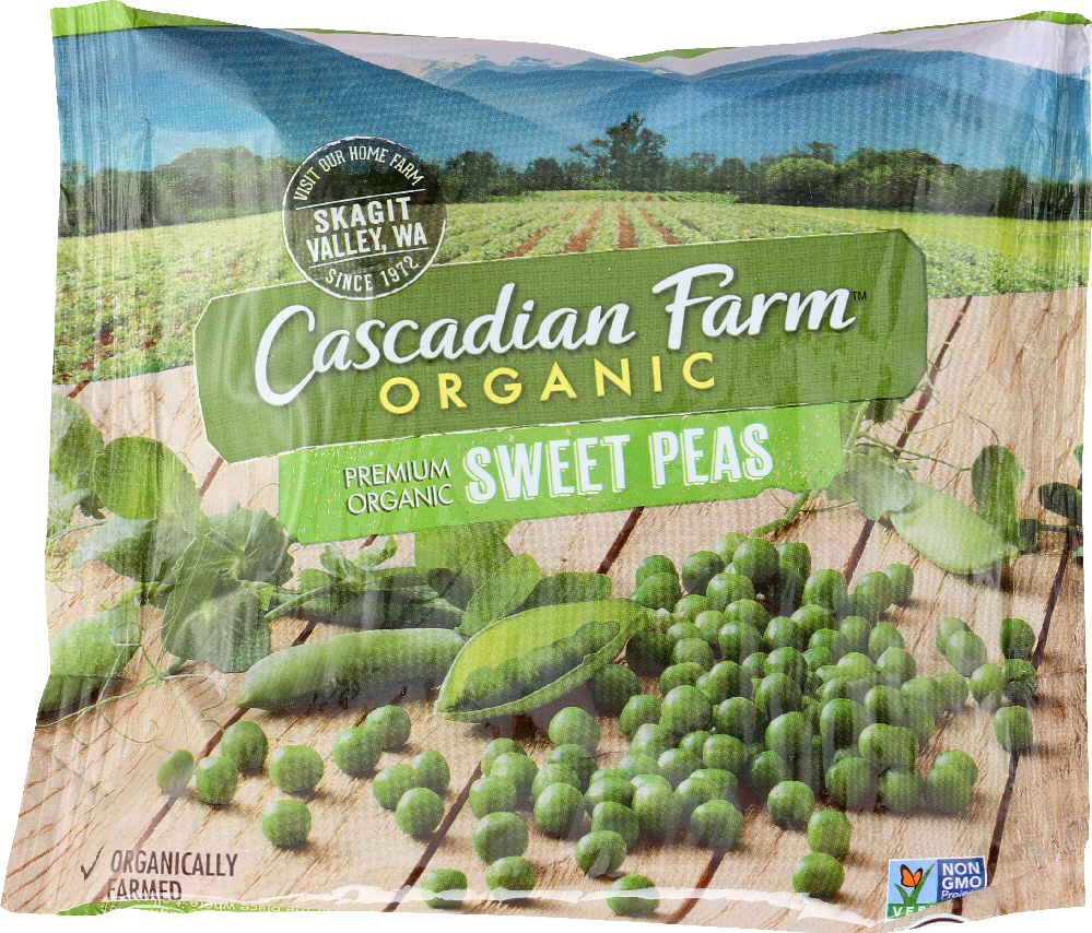 CASCADIAN FARMS: Sweet Peas, 10 oz - 0021908503400