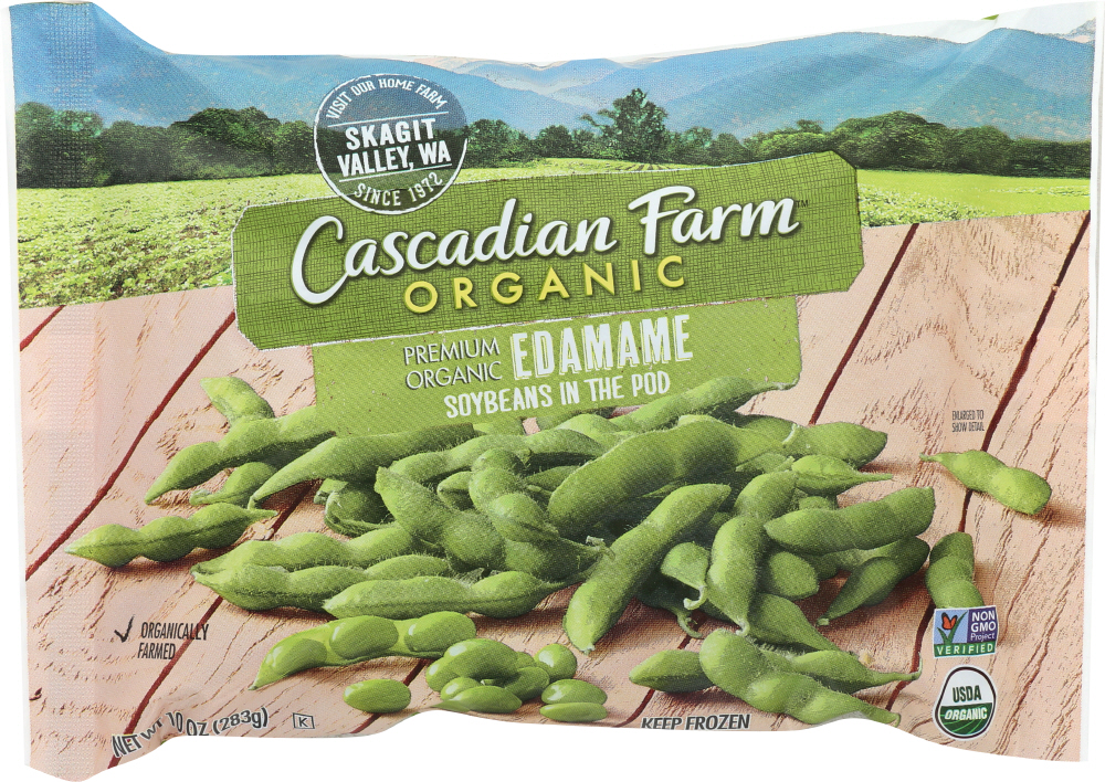 CASCADIAN FARM: Edamame, 10 oz - 0021908503462