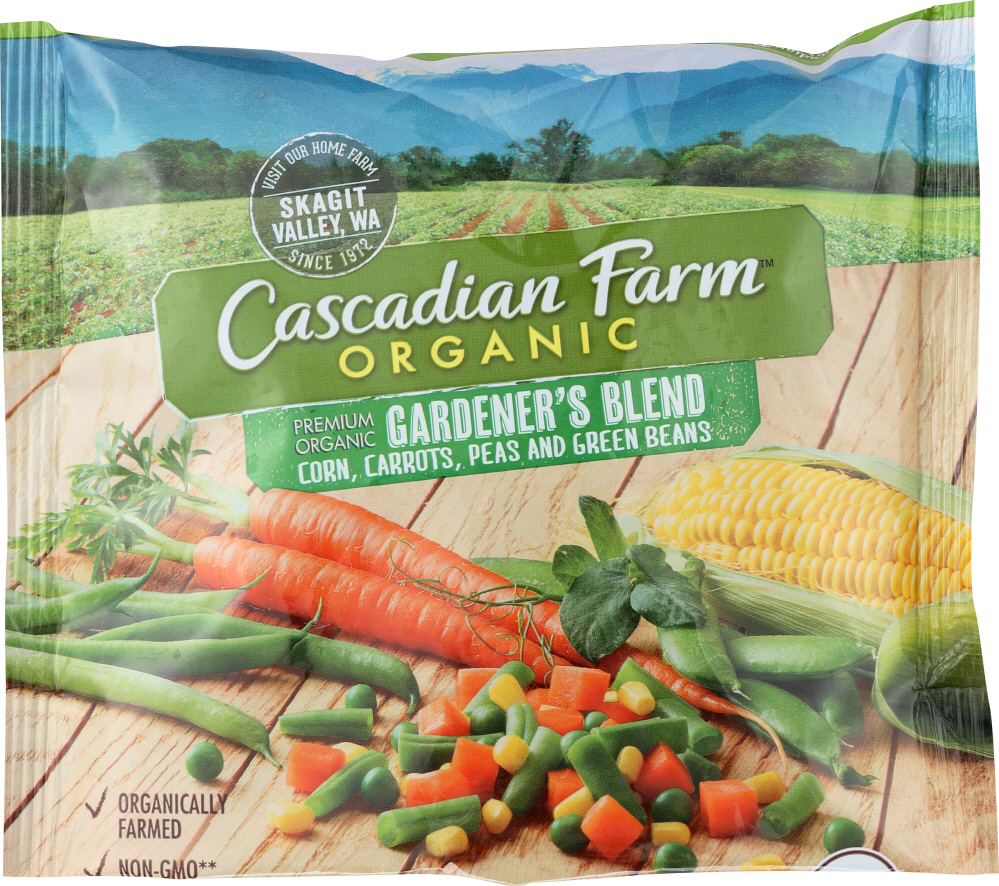 Premium Organic Gardener'S Blend Corn, Carrots, Peas And Green Beans - 021908504018