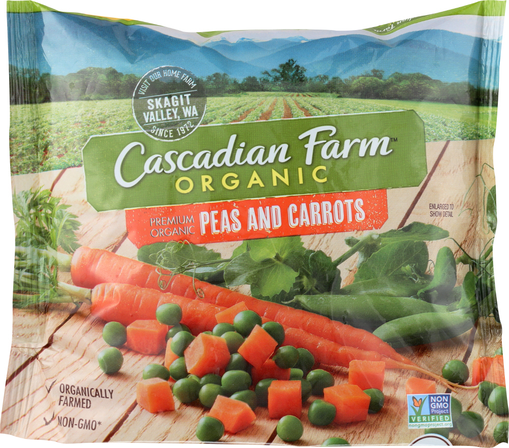 Premium Organic Peas And Carrots - del