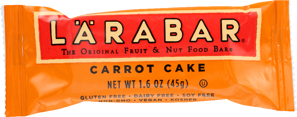 Larabar - Carrot Cake - Case Of 16 - 1.6 Oz - 00021908509341
