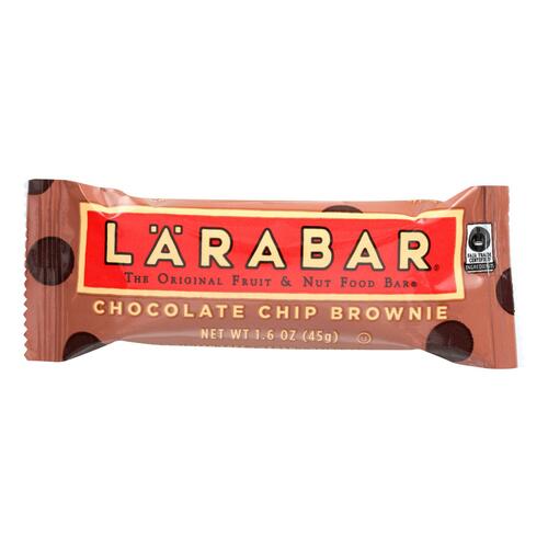 Larabar Chocolate Chip Brownie Fruit & Nut Bar - 00021908509365