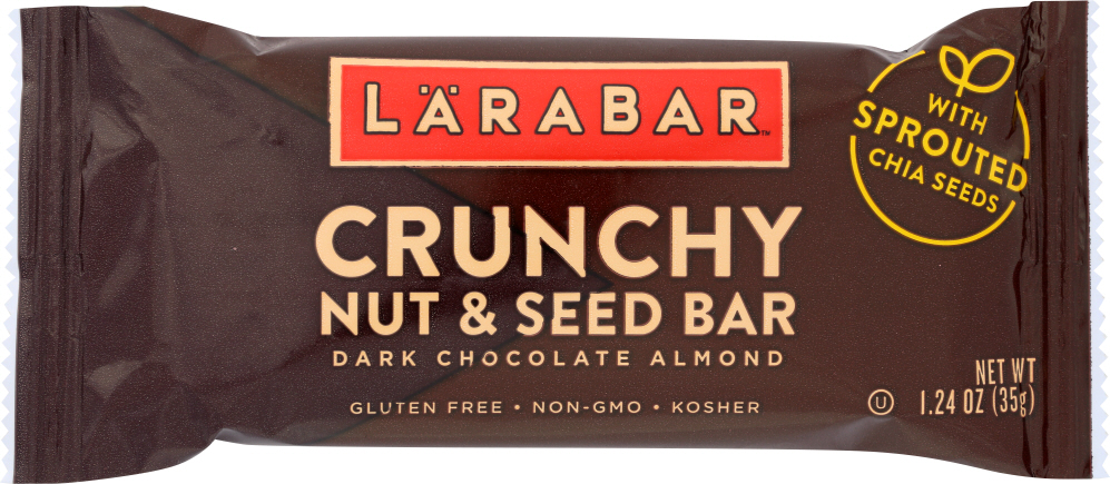 LARABAR: Bar Crunchy Dark Chocolate Almond, 1.24 oz - 0021908514680