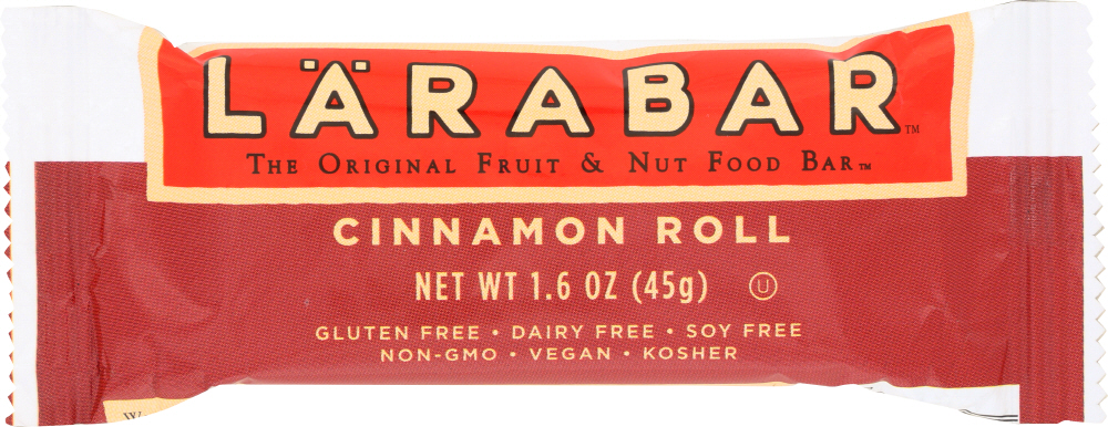 LARABAR: Bar Cinnamon Roll, 1.6 oz - 0021908515151