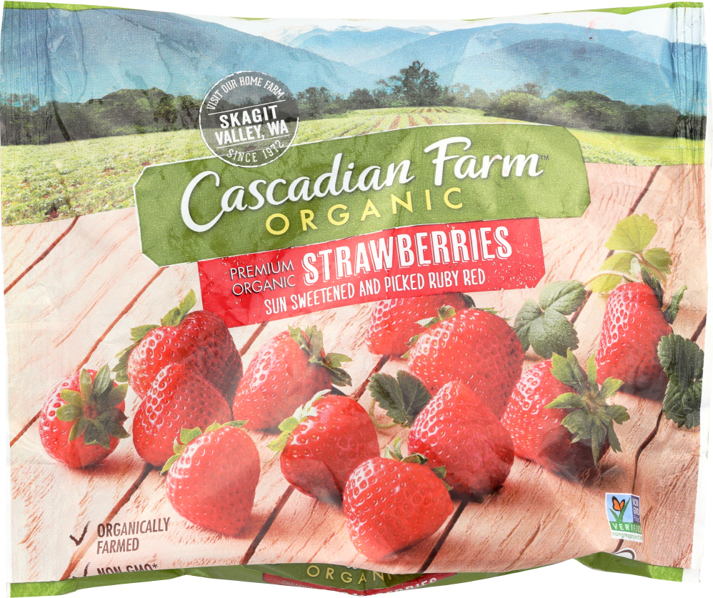 Premium Organic Strawberries - premium
