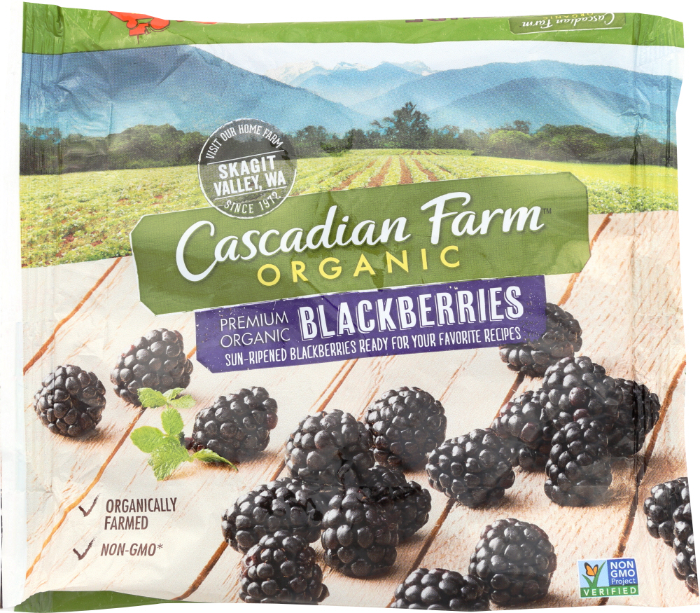 Organic Premium Black Berries - 021908550114
