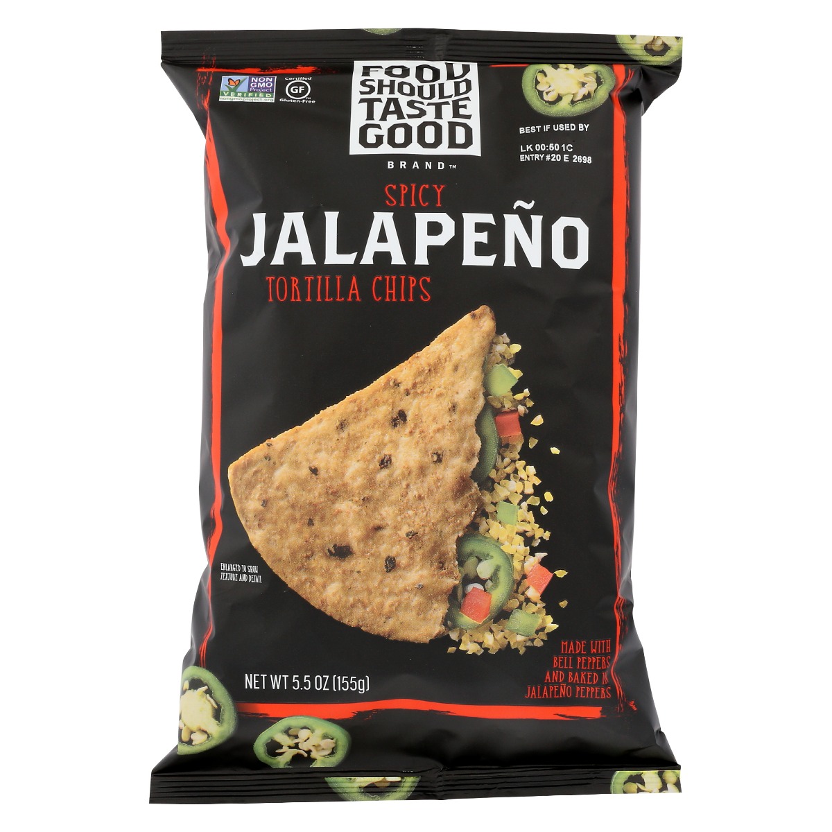 Food Should Taste Good Jalapeno Tortilla Chips - 00021908812618