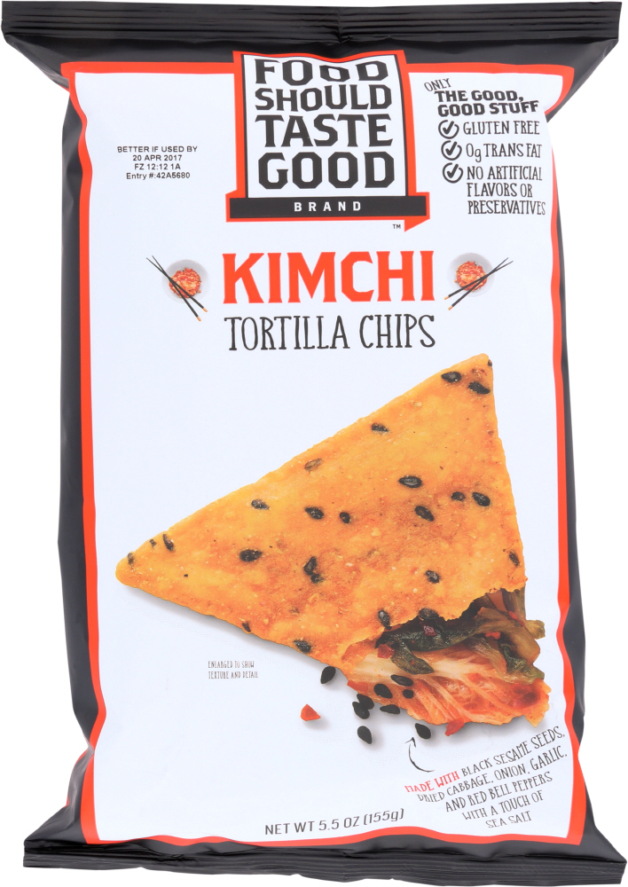 Food Should Taste Good Kimchi Tortilla Chips - 00021908813134