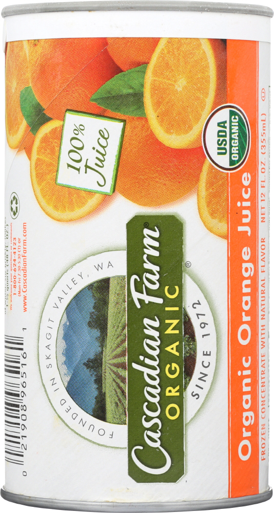 Cascadian Farm Organic Orange Juice Frozen Concentrate - 00021908965161