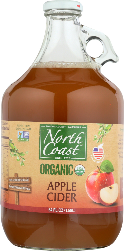 NORTH COAST: Cider Apple Pistol Grip Organic, 64 oz - 0022014640201
