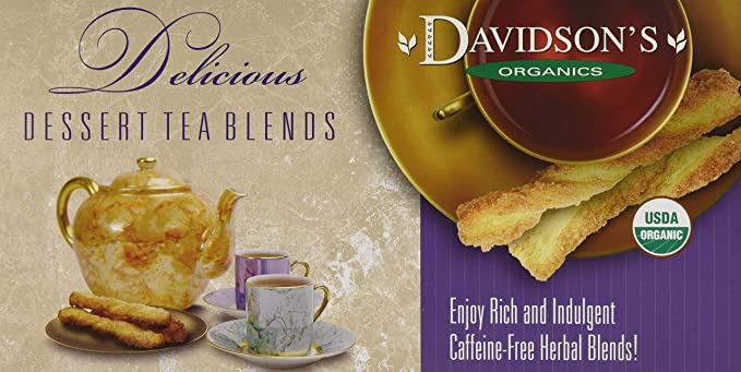  Davidson's Tea Single Serve Cherries Jubilee, 100-Count Tea Bags  - 022045011537