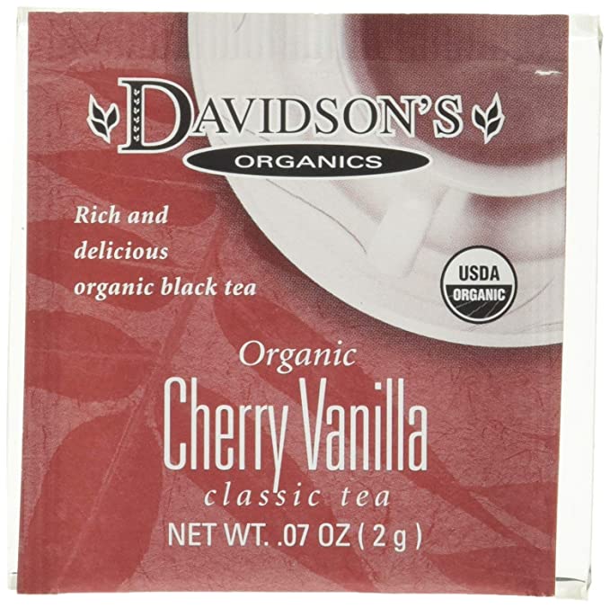  Davidson's Original Classic Assorted Decaf & Caffeine Free Herbal Tea Blends 100 Individually Wrapped Single Serve Teabags  - 022045011582