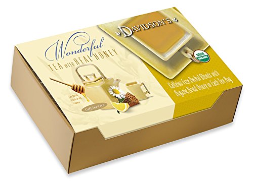 Davidson's Tea Single Serve Assorted Tea And Honey, 100-Count Tea Bags - 022045011698
