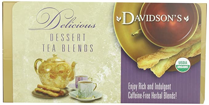  Davidson's Tea Single Serve Coconut Vanilla, 100-Count Tea Bags  - 022045011810