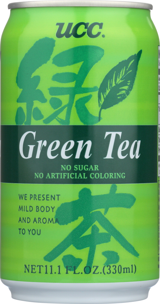 UCC: Green Tea Can, 11.1 fl oz - 0022304205110