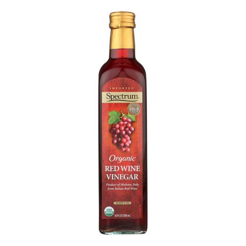 SPECTRUM NATURALS: Vinegar Red Wine Organic, 16.9 oz - 0022506002067