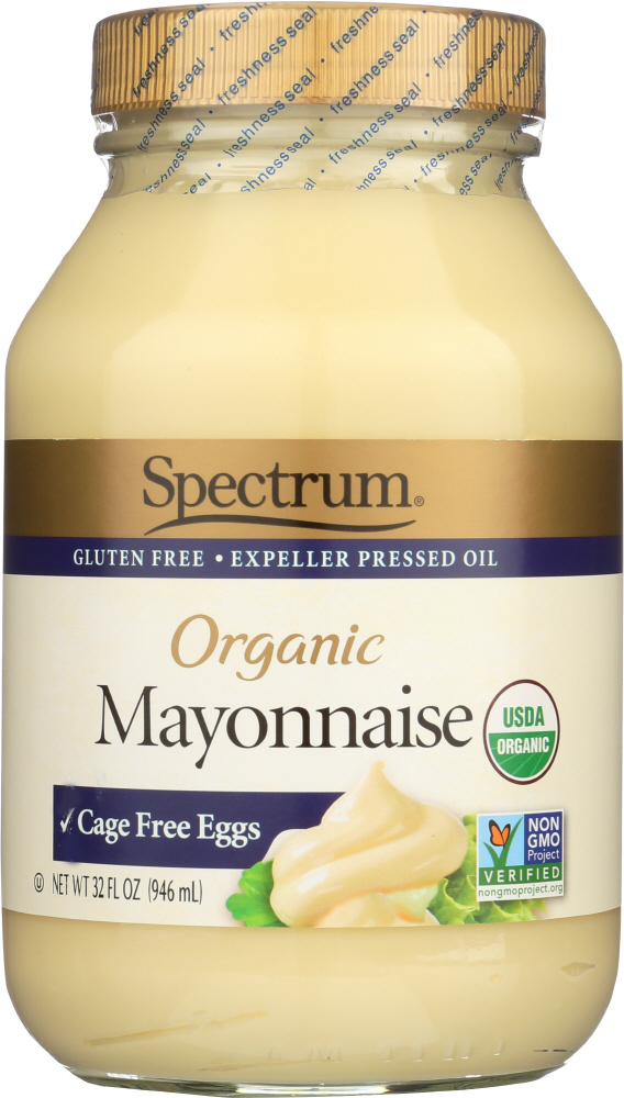 SPECTRUM NATURALS: Organic Mayonnaise, 32 oz - 0022506002401