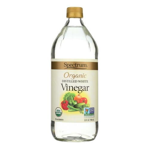 SPECTRUM NATURALS: Organic Distilled White Vinegar, 32 oz - 0022506002487