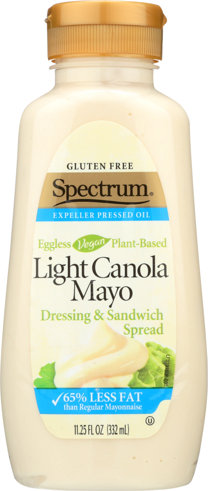 SPECTRUM NATURALS: MAYONNAISE SQZ LT CANOLA (11.250 OZ) | Grocery Stores Near Me - 0022506003026