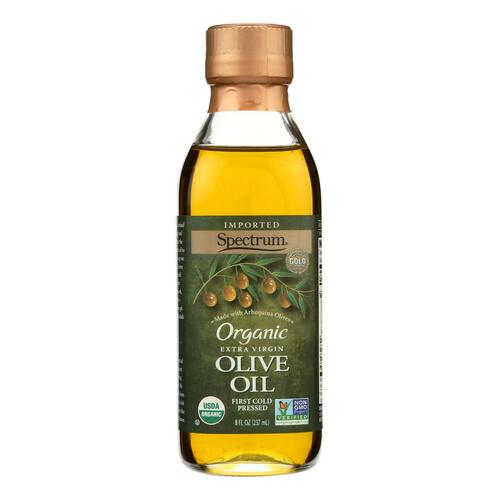 SPECTRUM NATURALS: Oil Olive Extra Virgin Unrefined Organic, 8.5 oz - 0022506108059