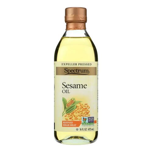 SPECTRUM NATURALS: Sesame Oil Refined, 16 oz - 0022506115101